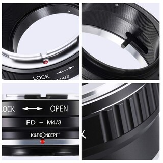 Foto 4 | Foto 4 | Anillo Adaptador De Montura De Objetivo K&f Concept Canon Fd A Micro 4/3 - Venta Internacional.