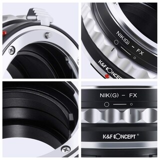 Foto 4 | Foto 4 | Adaptador De Montura De Objetivo K&f Concept Nikon G Ai Af-s A Fuji X - Venta Internacional.