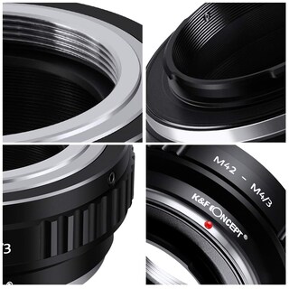 Foto 4 | Foto 4 | Adaptador De Lente K&f Concept M42 A Micro 4/3 Para Olympus Pe - Venta Internacional.