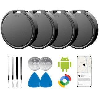 Foto 1 | Foto 1 | Batería Air Tags Vodyfu Para Android Impermeable 2 Años Paquete De 4 Unidades - Venta Internacional.