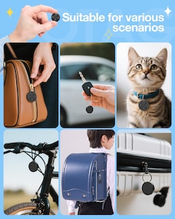 Foto 7 | Foto 7 | Batería Air Tags Vodyfu Para Android Impermeable 2 Años Paquete De 4 Unidades - Venta Internacional.