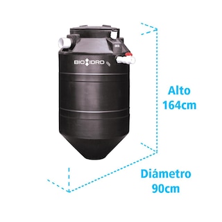 Foto 2 | Foto 2 | Biohidro Digestión De Aguas Iusa 600 L. Con Salidas
