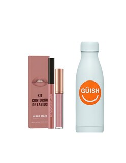 Foto 1 | Foto 1 | Set De Pintalabios Y Delineador De Labios + Gratis Termo Güish De Regalo