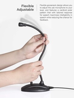 Foto 2 | Foto 2 | Micrófono Usb Para Computadora Fifine K054 Con Botón De Silencio Y Led - Venta Internacional.