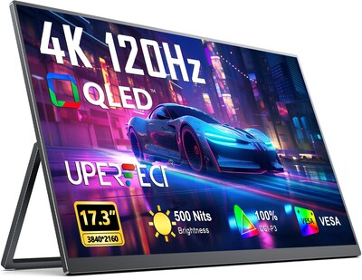 Foto 1 | Foto 1 | Monitor Portátil Uperfect 17 3 Pulgadas 4k 120 Hz Qled 500 Nits Usb-c Hdmi - Venta Internacional.