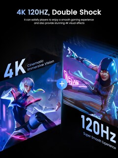 Foto 2 | Foto 2 | Monitor Portátil Uperfect 17 3 Pulgadas 4k 120 Hz Qled 500 Nits Usb-c Hdmi - Venta Internacional.