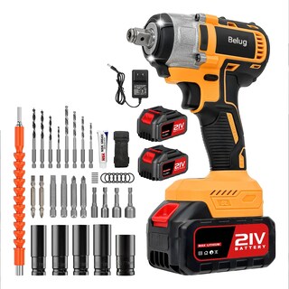 Foto 1 | Foto 1 | ''pistola Llave De Impacto Inalámbrico Ironhoof Batería De Color Amarillo 500w Amarilla ''