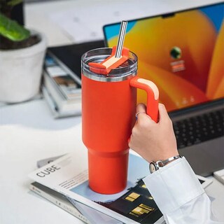 Foto 6 | Foto 6 | Juego De Pajitas De Acero Inoxidable Esayendder Para Vaso Stanley De 40 Oz - Venta Internacional.