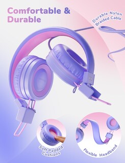 Foto 3 | Foto 3 | Auriculares Con Cable Iclever Para Niños Volumen Limitado Paquete De 10 - Venta Internacional.