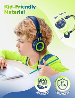Foto 4 | Foto 4 | Auriculares Con Cable Iclever Para Niños Volumen Limitado Paquete De 10 - Venta Internacional.