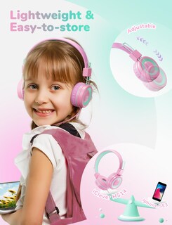Foto 5 | Foto 5 | Auriculares Con Cable Iclever Para Niños Volumen Limitado Paquete De 10 - Venta Internacional.