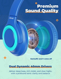 Foto 4 | Foto 4 | Auriculares Iclever Hs22 Para Niños Con Divisor Para Compartir Volumen De 85 Dba - Venta Internacional.