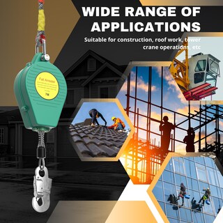 Foto 2 | Foto 2 | Sistema De Protección Contra Caídas Lifeline Autorretráctil De 23 Pies Y 150 Kg - Venta Internacional.