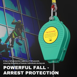 Foto 3 | Foto 3 | Sistema De Protección Contra Caídas Lifeline Autorretráctil De 23 Pies Y 150 Kg - Venta Internacional.