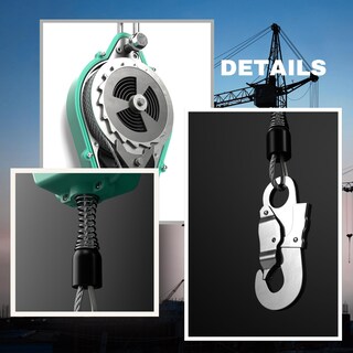 Foto 7 | Foto 7 | Sistema De Protección Contra Caídas Lifeline Autorretráctil De 23 Pies Y 150 Kg - Venta Internacional.