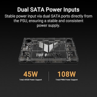 Foto 5 | Foto 5 | Hub De Ventiladores Asus Tuf Gaming Argb Pwm 6 Ventiladores Dual Sata - Venta Internacional.