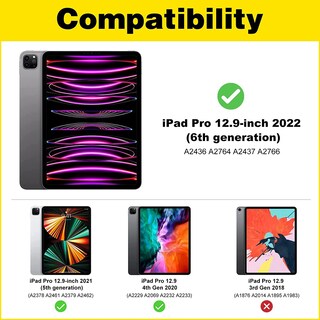 Foto 2 | Foto 2 | Protector De Pantalla Procase Para Ipad Pro 12.9 6.ª 5.ª Generación - Venta Internacional.