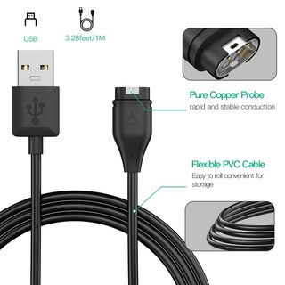 Foto 5 | Foto 5 | Cable De Carga Para Reloj Garmin Compatible Con Awinner (paquete De 2) - Venta Internacional.