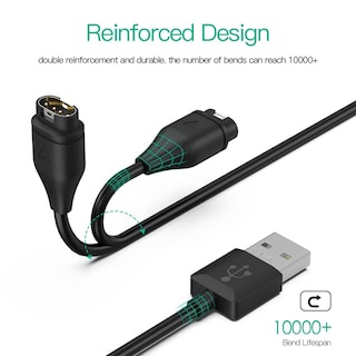 Foto 6 | Foto 6 | Cable De Carga Para Reloj Garmin Compatible Con Awinner (paquete De 2) - Venta Internacional.