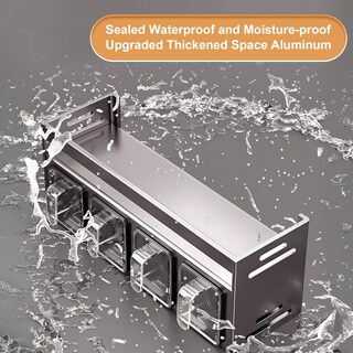 Foto 4 | Foto 4 | Especiero De Cocina Grkjgytech De Aluminio De Doble Capa 35 Cm Gris - Venta Internacional.