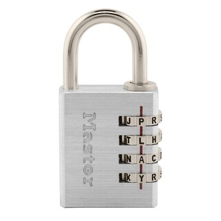 Foto 1 | Foto 1 | Master Lock 643dwd Set Your Own Password Combination Lock Aluminum