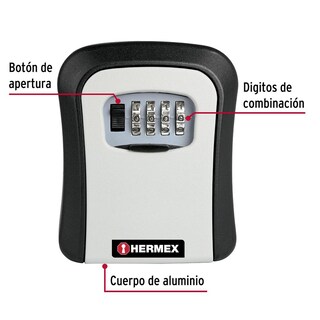 Foto 4 | Foto 4 | Hermex Calla-12c  Caja De Combinación Guardallaves Para Pared  12cm