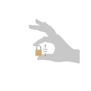 Foto 3 | Foto 3 | Master Lock Candado  Cerradura De Latón Macizo  3/4 Pulgadas De Ancho  120q (paquete De 4 Llaves Igu