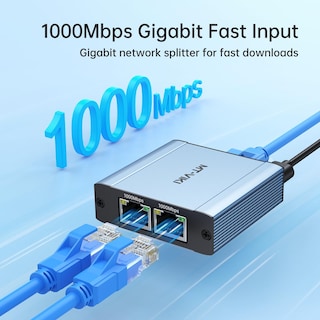 Foto 2 | Foto 2 | Cable Divisor Ethernet Mt-viki 1 A 2 Gigabit 1000 Mbps Cat8 - Venta Internacional.