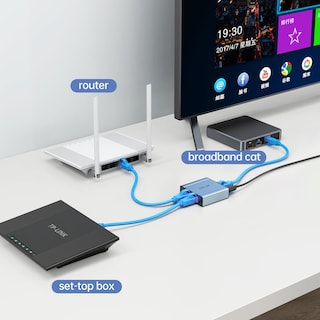 Foto 5 | Foto 5 | Cable Divisor Ethernet Mt-viki 1 A 2 Gigabit 1000 Mbps Cat8 - Venta Internacional.
