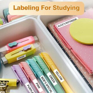 Foto 3 | Foto 3 | Recambio De Cinta Adhesiva Phomemo D30 D35 Negro Sobre Blanco 15 Mm X 6 M - Venta Internacional.