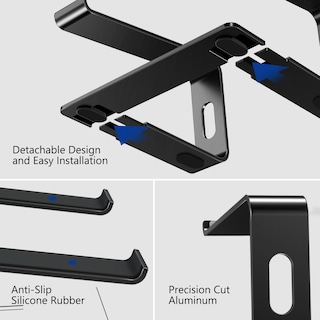 Foto 5 | Foto 5 | Soporte Ergonómico Para Portátil Besign Ls03 De Aluminio Para 10-15 6 Pulgadas - Venta Internacional.
