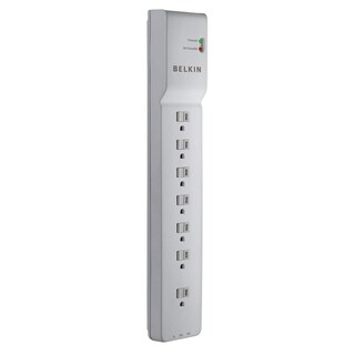 Foto 1 | Foto 1 | Protector Contra Sobretensiones Power Strip Cable Belkin De 7 Salidas Y 12 Pies - Venta Internacional.