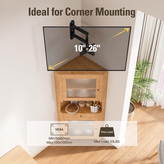 Foto 6 | Foto 6 | Soporte De Pared Para Tv Dream Md2463 Para Televisor/monitor De 10 A 26 Pulgadas - Venta Internacional.