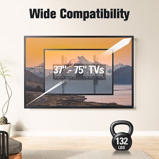 Foto 3 | Foto 3 | Soporte De Tv Dream Con Certificación Ul Para Televisores De 37 A 75 Pulgadas - Venta Internacional.