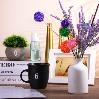 Foto 6 | Foto 6 | Calcomanía Outus 576 Unidades De Vinilo Con Letras Y Números De 1 Pulgada - Venta Internacional.