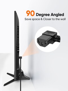 Foto 2 | Foto 2 | Cable De Alimentación Cablecreation 1 8 M 18 Awg Nema 5-15p A Iec320 C13 - Venta Internacional.