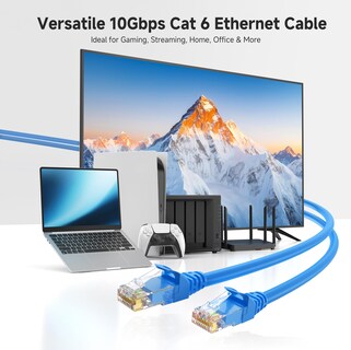 Foto 2 | Foto 2 | Cable Ethernet Matters Cat 6 10 Gbps 15 M Azul - Venta Internacional.