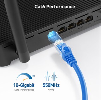 Foto 3 | Foto 3 | Cable Ethernet Matters Cat 6 10 Gbps 15 M Azul - Venta Internacional.
