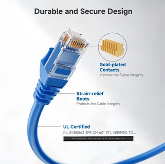 Foto 4 | Foto 4 | Cable Ethernet Matters Cat 6 10 Gbps 15 M Azul - Venta Internacional.