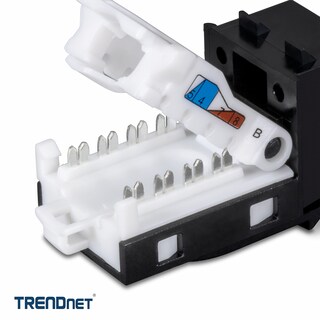 Foto 3 | Foto 3 | Paquete De 25 Conectores Keystone Cat6 De Trendnet Y Panel De Conexiones De 24 Puertos - Venta Internacional.