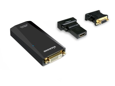 Foto 2 | Foto 2 | Adaptador Gráfico De Vídeo Diamond Multimedia Bvu165lt Vga/dvi/hdmi - Venta Internacional.