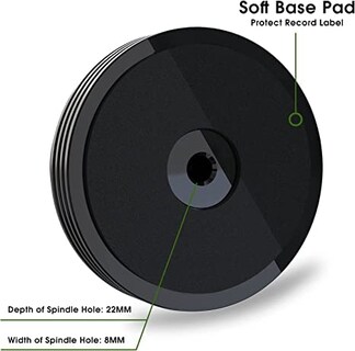 Foto 4 | Foto 4 | Estabilizador De Peso Récord Kedok Phono Lp Disc 280 G De Aluminio - Venta Internacional.