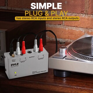 Foto 5 | Foto 5 | El Preamplificador De Tocadiscos Pyle Pp444 Convierte El Fonograma Al Nivel De Línea - Venta Internacional.