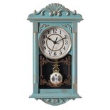 Reloj De Pared Estilo Reloj De Abuelo Vintage Clockswise 41 Cm Azul - Venta Internacional.