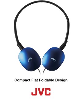 Foto 2 | Foto 2 | Auriculares Jvc Has160v Planos Plegables Para Usar En La Oreja Color Violeta - Venta Internacional.