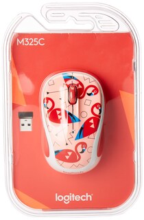 Foto 5 | Foto 5 | Ratón Inalámbrico Logitech M325 Flamingo Color - Venta Internacional.