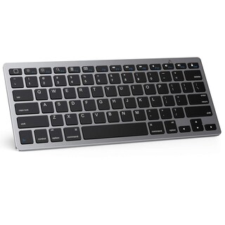 Foto 1 | Foto 1 | Teclado Bluetooth Omoton Para Ipad De Décima Generación Y Más Gris - Venta Internacional.