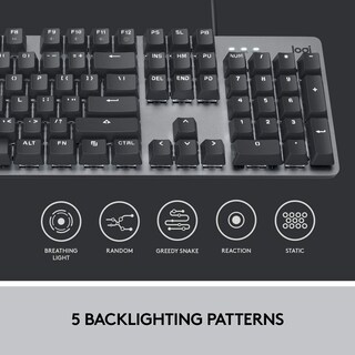 Foto 4 | Foto 4 | Teclado Logitech K845 Mecánico Iluminado De 104 Teclas - Venta Internacional.