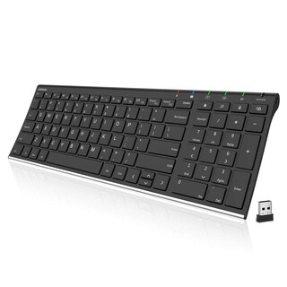 Foto 1 | Foto 1 | Teclado Inalámbrico Arteck De Acero Inoxidable Ultradelgado Con Teclado Numérico - Venta Internacional.