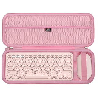 Foto 1 | Foto 1 | Funda De Teclado Aproca Para Logitech Pebble K380s Y M350 Color Rosa - Venta Internacional.